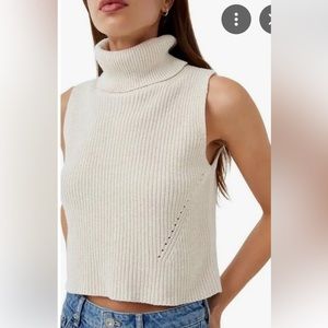 French Connection Mozart Cropped Sweater